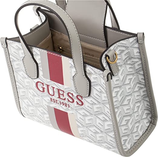  GUESS BKG Women's Ladies Bag Sylvana Small Tote : Clothing,  Shoes & Jewelry